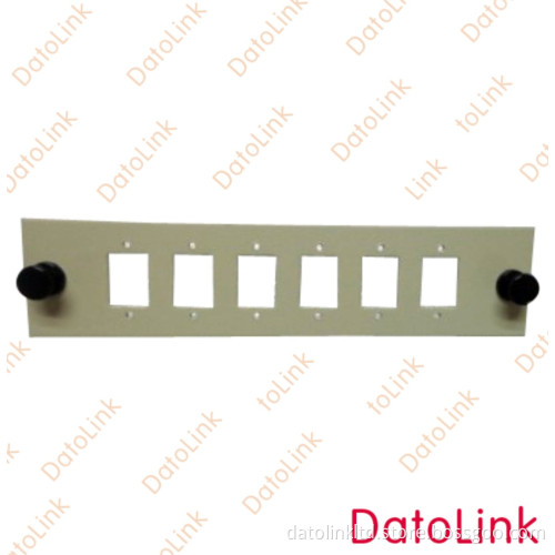 Sc 6 Holes Fiber Optic Adapter Plate